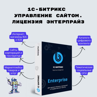 1С-Битрикс: Управление сайтом. Лицензия Энтерпрайз - купить в Лельвиже